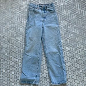 Levis ribcage straight 25